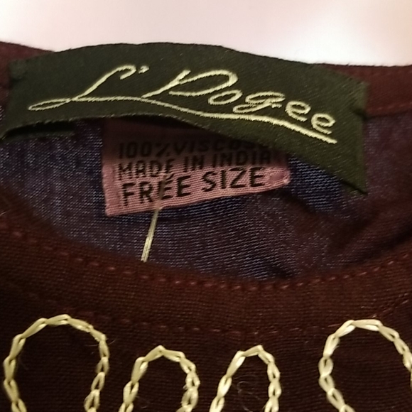 NWOT L' Pogee Sleeveless Women's Summer Dress - Picture 4 of 4